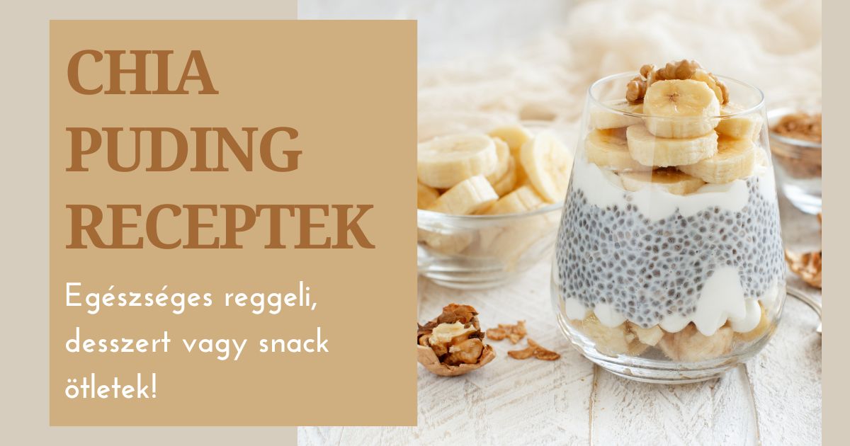 Chia puding receptek borítókép